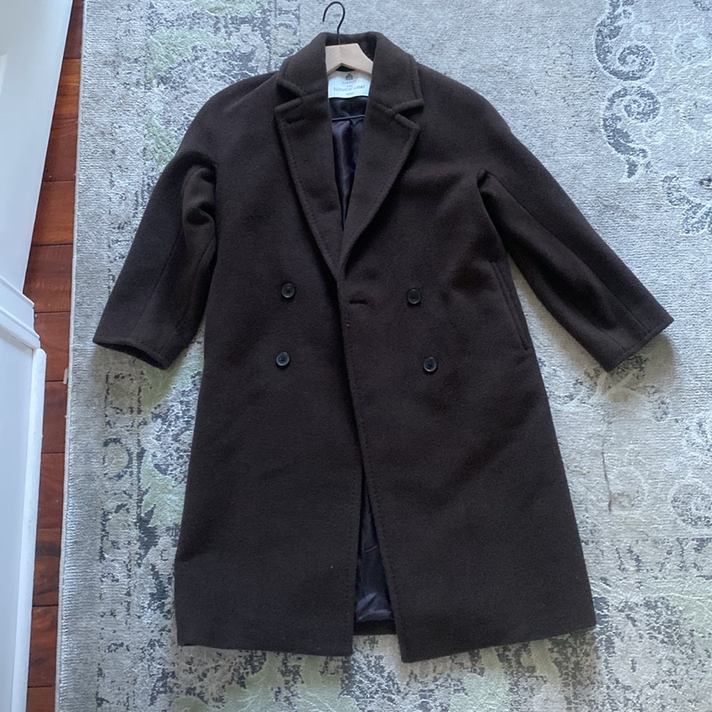 Aritzia Babaton Slouch Coat - (Re)Camel Wool Burnt Cedar (XXS Short)
